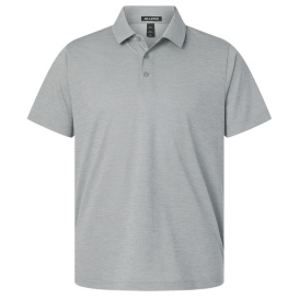 AllPro 4HM00 Performance Melange Polo - Silver Melange