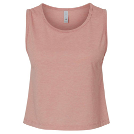 Next Level 5083 Women\'s Festival Crop Tank - Desert Pink