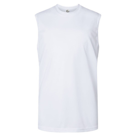 C2 Sport 5230 Youth Sleeveless T-Shirt - White 