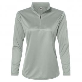 C2 Sport 5602 Women\'s Quarter-Zip Pullover - Silver