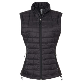 Burnside 5703 Women\'s Elemental Puffer Vest - Black