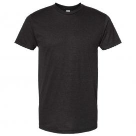 Bayside 5710 USA-Made Triblend Crew - Tri Black