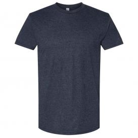 Bayside 5710 USA-Made Triblend Crew - Tri Navy
