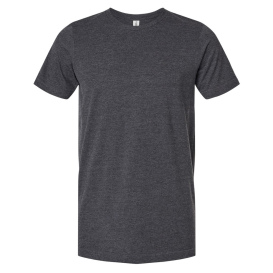 Tultex 602CVC Combed CVC T-Shirt - Heather Dark Grey