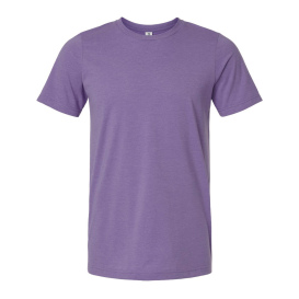 Tultex 602CVC Combed CVC T-Shirt - Heather Deep Purple