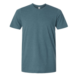 Tultex 602CVC Combed CVC T-Shirt - Heather Deep Teal