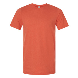 Tultex 602CVC Combed CVC T-Shirt - Heather Orange