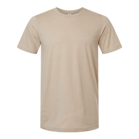 Tultex 602CVC Combed CVC T-Shirt - Heather Tan