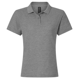 AllPro 62800L Women\'s Pique Polo - Heather Granite