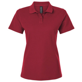 AllPro 62800L Women\'s Pique Polo - Red