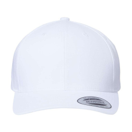 YP Classics 6389 CVC Snapback Cap - White