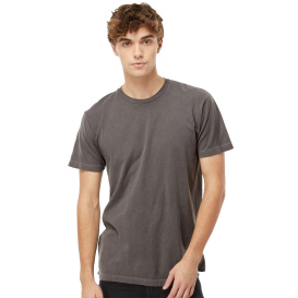 M&O 6500M Unisex Vintage Garment Dyed T-Shirt - Pepper