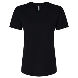Next Level 6600 Women\'s CVC Relaxed T-Shirt - Black