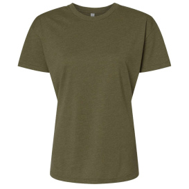 Next Level 6600 Women’s CVC Relaxed T-Shirt Military Green