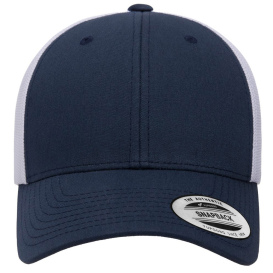 YP Classics 6601 Elite Cap - Navy/White