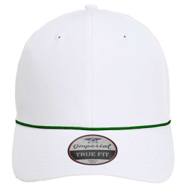 Imperial 7054 The Wingman Cap - White/Dark Green