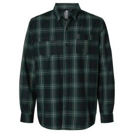 Burnside 8220 Perfect Flannel Work Shirt - Black/Army