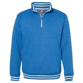 J. America 8650 Relay Fleece Quarter-Zip Sweatshirt - Royal