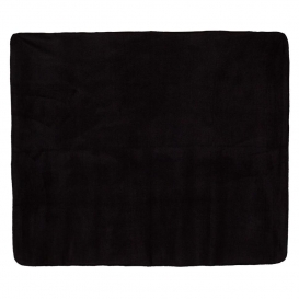 Alpine Fleece 8700 Fleece Throw Blanket - Black