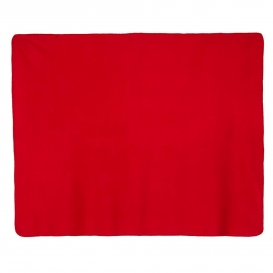 Alpine Fleece 8700 Fleece Throw Blanket - Red