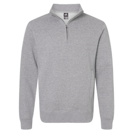 J. America 8717 Heavyweight Fleece Quarter-Zip Sweatshirt - Oxford 