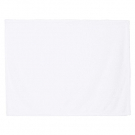 Alpine Fleece 8722 Mink Touch Luxury Baby Blanket - Pure White