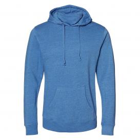 J. America 8879 Gaiter Fleece Hooded Sweatshirt - Cool Royal Heather