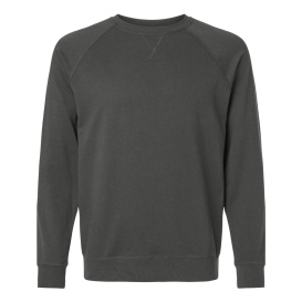 Next Level 9000 Laguna Raglan Crewneck Sweatshirt - Heavy Metal 