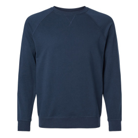 Next Level 9000 Laguna Raglan Crewneck Sweatshirt - Midnight Navy 