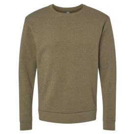 Next Level 9002 Unisex Malibu Sweatshirt - Heather Military Green