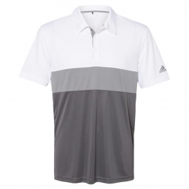 adidas A236 Merch Block Sport Shirt - White/Grey Three/Grey Five