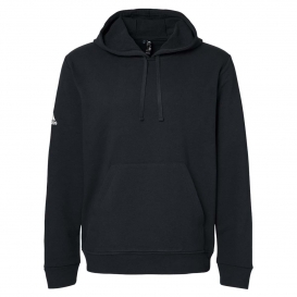 adidas A432 Fleece Hooded Sweatshirt - Black