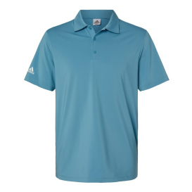 adidas A514 Ultimate Solid Polo - Hazy Blue