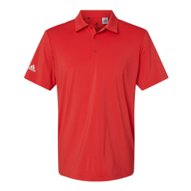 adidas A514 Ultimate Solid Polo - Real Coral
