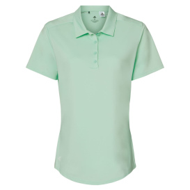 adidas A515 Women\'s Ultimate Solid Polo - Clear Mint