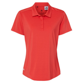 adidas A515 Women\'s Ultimate Solid Polo - Real Coral