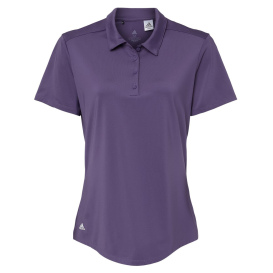adidas A515 Women\'s Ultimate Solid Polo - Tech Purple