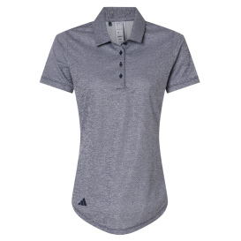 adidas A592 Women\'s Space Dyed Polo - Collegiate Navy Melange 