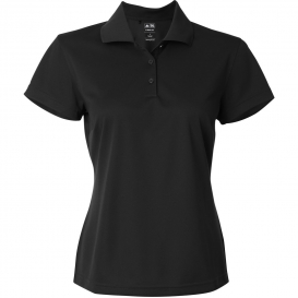 adidas A131 Women\'s Climalite Basic Sport Shirt - Black/White