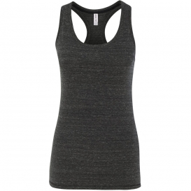 All Sport W2170 Women\'s Triblend Racerback Tank - Charcoal Heather Triblend