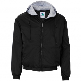 Augusta Sportswear 3280 Hooded Fleece Lined Jacket - Black