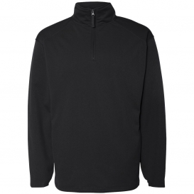 Badger Sport 1480 Performance Fleece Quarter-Zip Sweatshirt - Black