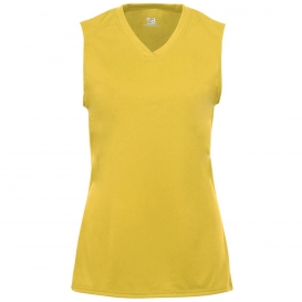 Badger Sport 2163 Girls\' B-Core Sleeveless T-Shirt - Gold