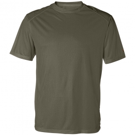 Badger Sport 4120 B-Core T-Shirt with Sport Shoulders - OD Green