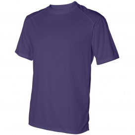 Badger Sport 4120 B-Core T-Shirt with Sport Shoulders - Purple