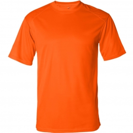 Badger Sport 4120 B-Core T-Shirt with Sport Shoulders - Safety Orange