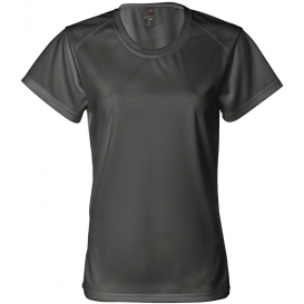 Badger Sport 4160 Women\'s B-Core Crewneck T-Shirt - Graphite