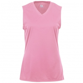 Badger Sport 4163 Women\'s B-Core Sleeveless T-Shirt - Pink