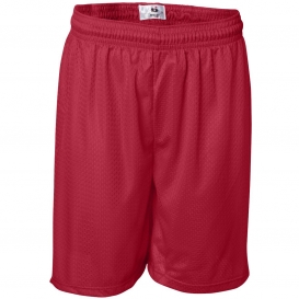 Badger Sport 7207 Pro Mesh 7\'\' Inseam Shorts - Red
