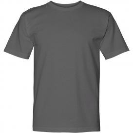 Bayside 5040 USA-Made 100% Cotton Short Sleeve T-Shirt - Charcoal